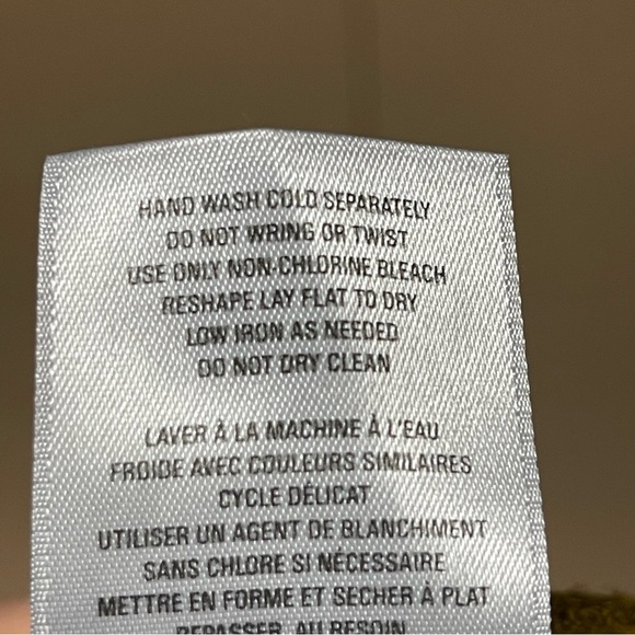 Anthropologie Akemi + Kim Mustard Yellow Long Sleeve Shirt Top Wrap Sweater XS - Picture 8 of 10